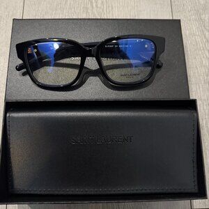 Saint Laurent SL M150/F Black Designer Eyeglasses Classic Luxury Frame